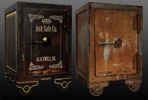 antique record keeping safe box with steel locking handle|antique safes for sale.